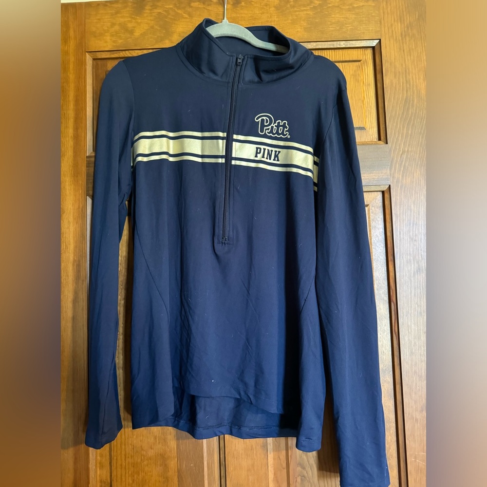 Victoria’s Secret PINK Pitt long sleeve 3/4 zip